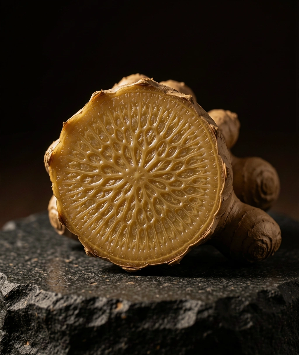 Ginger root architecture